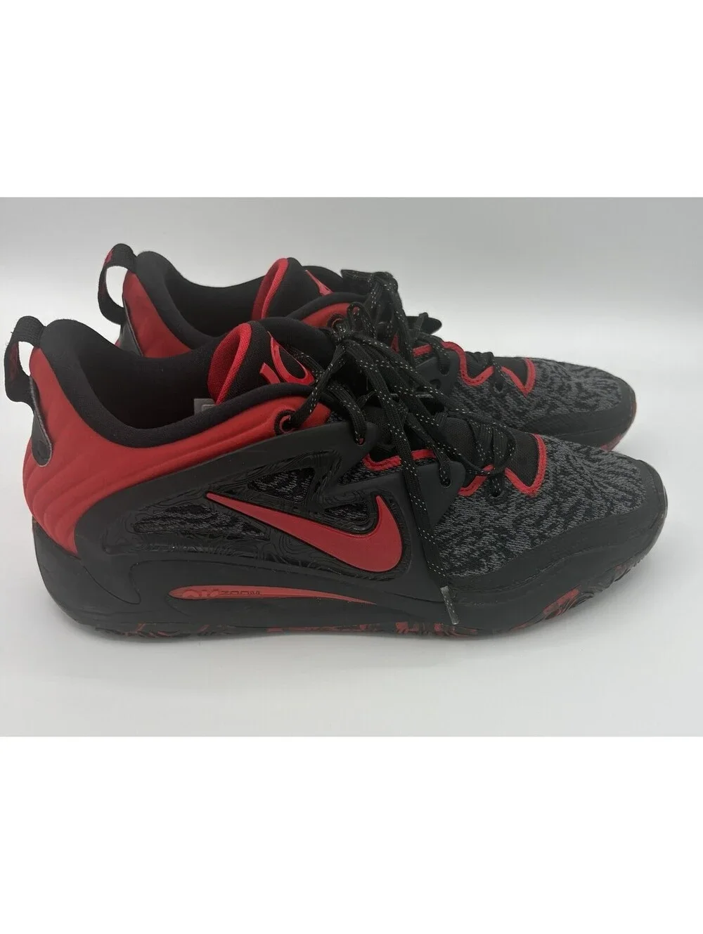 Nike KD 15 TB Basketball Shoes Black/Red Men’s Size 10.5